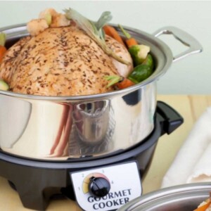 4-qt Slow Cooker Set with Chicken