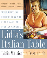 Buy the Lidia's Italian Table cookbook