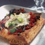 Puff Pastry Pizza with Balsamic Mushrooms