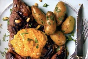 Ribeye Steaks with Fingerling Potatoes