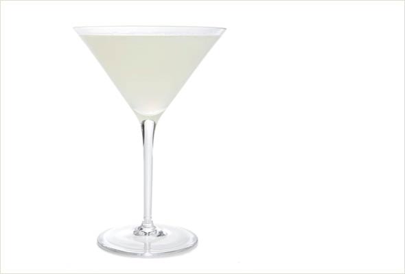 A foolproof daiquiri in a long-stemmed glass.
