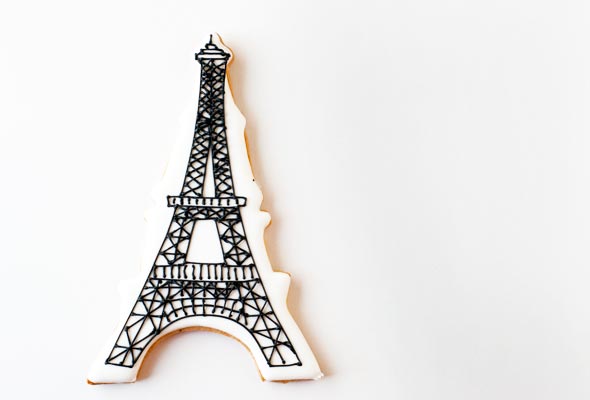 Eiffel Tower Cookie