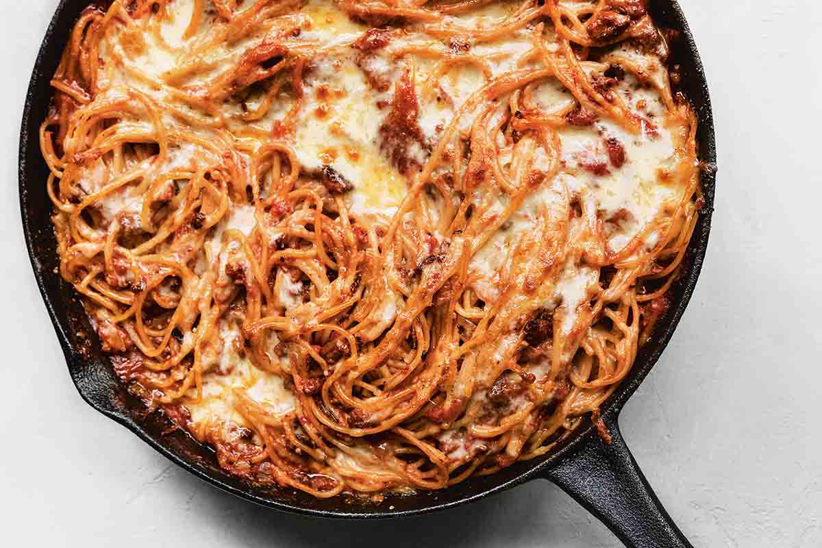 Cheesy Baked Spaghetti Recipe Leite S Culinaria
