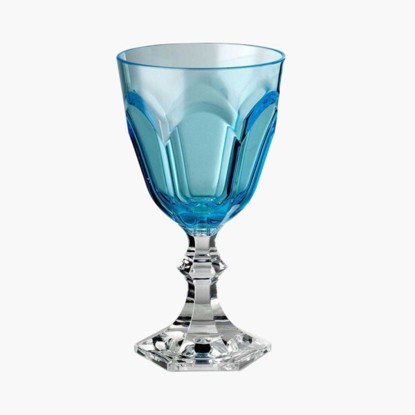 Blue Dolce Vita Acrylic Water Goblet