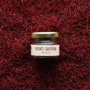 Jar of Harati Saffron.