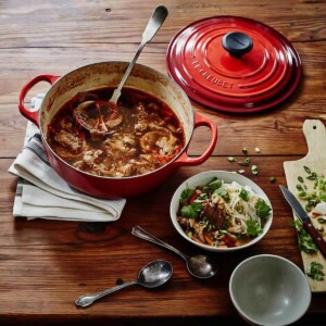 Le Creuset Sauteuse with Stew