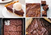 Four of the 23 superlatively chocolatey brownie recipes -- brownie pie, dulce de leche brownies, gluten free brownies, and David Lebovit's