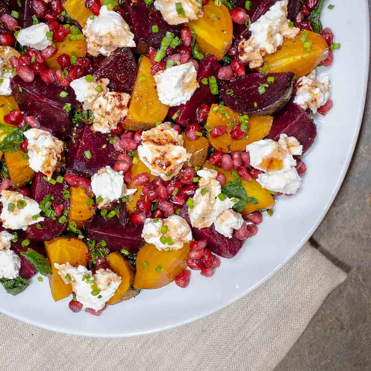 Pomegranate Roasted Beets-Jessie H