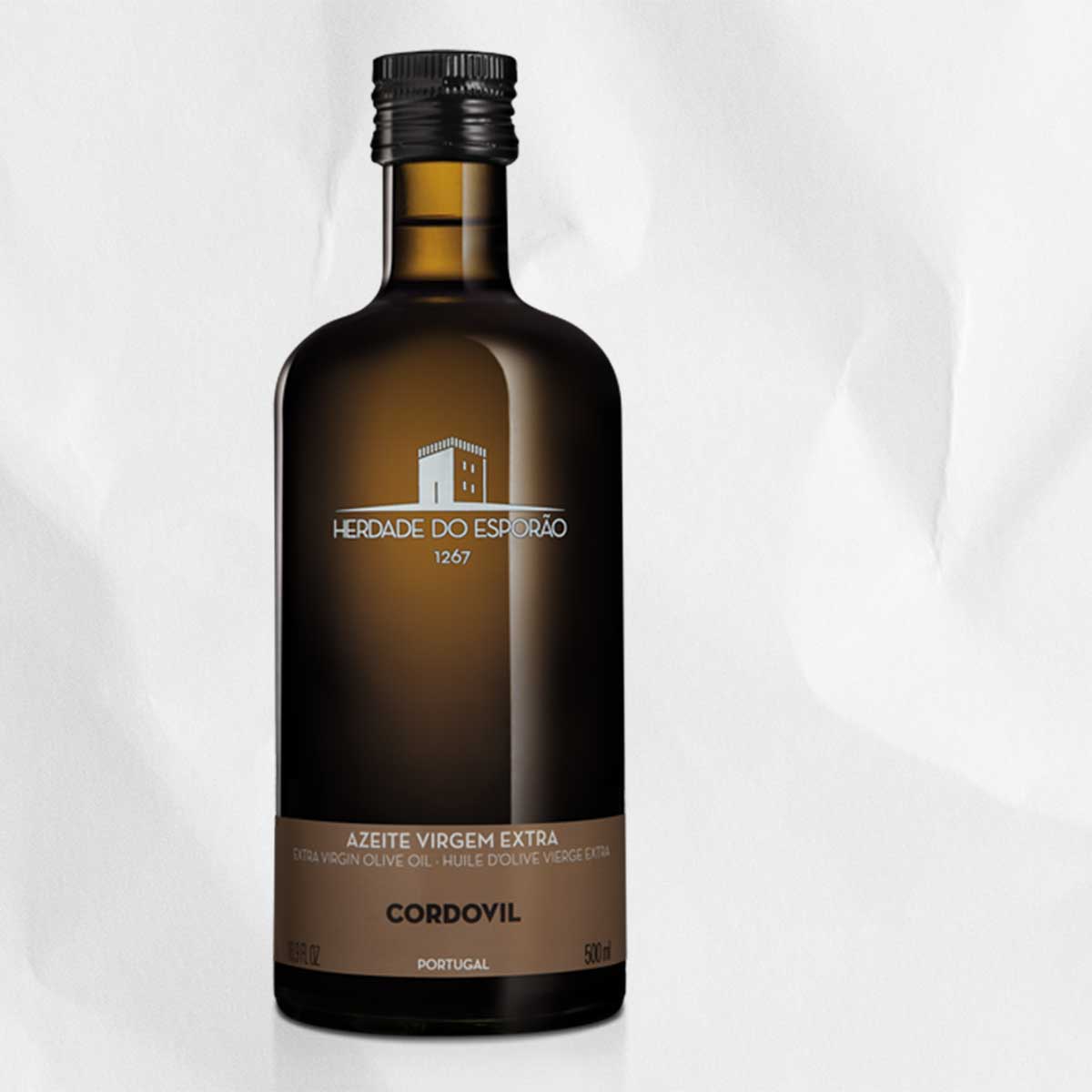 A bottle of Herdade do Esporao Cordovil Olive Oil