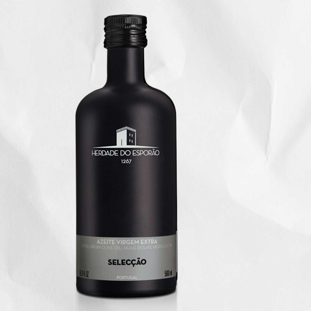 A bottle of Herdade do Seleccao Olive Oil