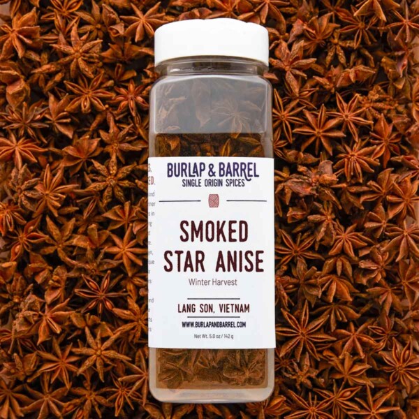 Smoked Star Anise 5 ounce bottle.