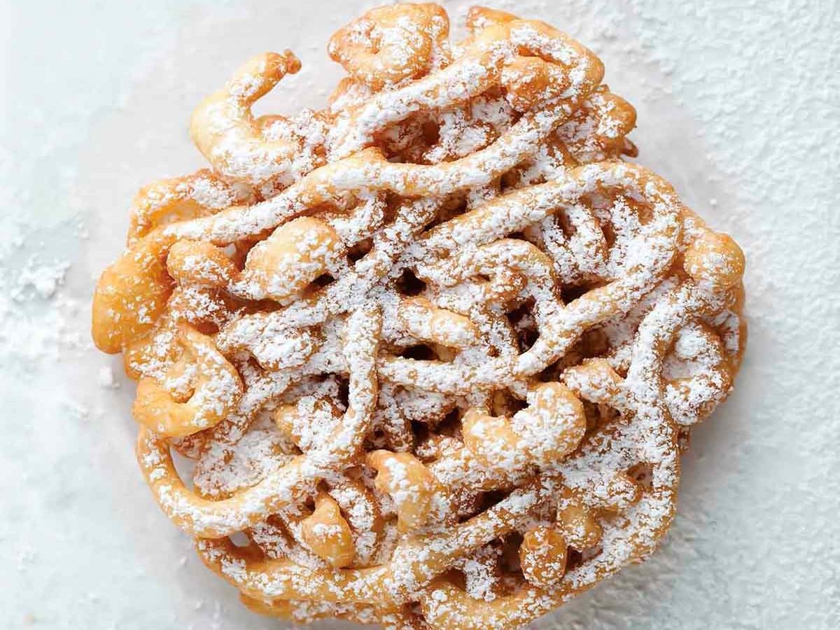 Mini Funnel Cakes Recipe | Leite&#39;s Culinaria